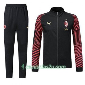 AC Milan Casaco de Treino Conjunto Preto 2018/19